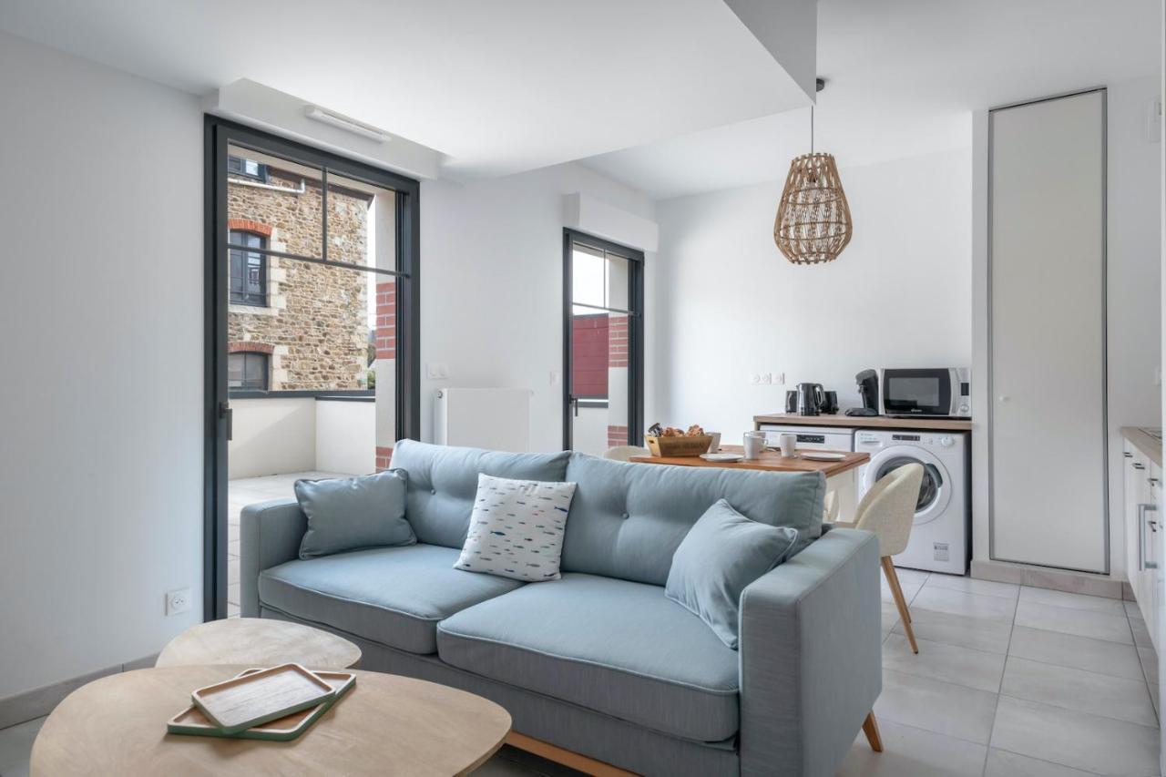 50M De La Plage, Bel Appartement Pour 4 Pleneuf-Val-Andre Exteriér fotografie